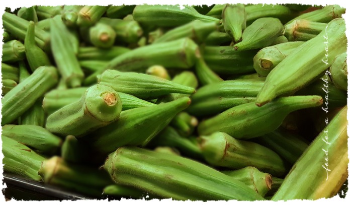 Okra is a southern treat that packs a nice fiber punch for heart health.